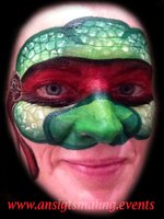 ansigtsmaling Ninja Turtles facepaint
