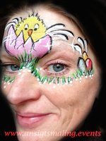 ansigtsmaling påske facepaint